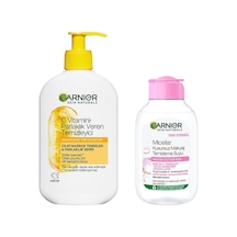 Tr C Vitamini Parlaklık Veren Temizleyici 250 Ml & Micellar Kusursuz Makyaj Temizleme Suyu 100 Ml Cilt Bakım Seti