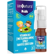Venatura Kids B12 Metilkobalamin 5 Ml 60 Puf Sprey