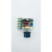 Ac 220v 2000w Voltaj Regülatörü / Triyak Hız Ve Dimmer Kontrol Kartı