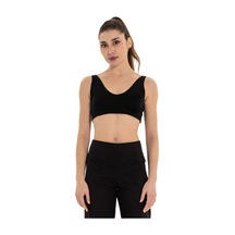 Inguz Ecovero Yoga Bra Siyah