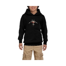Zepplin Giyim Diablo Hellfire DiabloII Siyah Çocuk Kapşonlu Sweatshirt