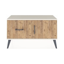 Arges Şifonyer Tek Raflı Tek Çekmeceli Tek Kapaklı 88x30x48 Aytaşı-çam Çam