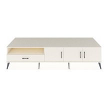 Kronos Tv Ünitesi 3 Raflı Tek Çekmeceli 3 Kapaklı 220x59x51 Aytaşı-aytaşı Aytası/aytası - Aytası
