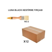 Kestirme Fırça No 2 - 12 Adet Set, Yüksek Kalite Fırçalar