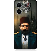 Xiaomi Redmi Note 13 Pro 5g Uyumlu 2. Abdulhamid Han Osdmanlı Padişahı Desenli Silikon Kılıf