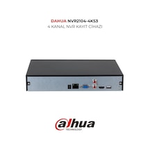 Nvr2104hs 4ks3 4 Kanal 4k Nvr Güvenlik Kamera Kayıt Cihazı