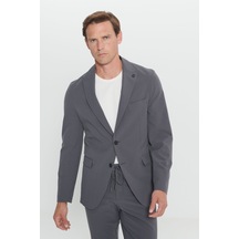 AC&Co / Altınyıldız Classics Erkek Antrasıt Slim Fit Dar Kesim Kırlangıç Yaka Beli Bağlamalı Takım Elbise Antrasıt AC&Co / Altınyıldız Classics Erkek Antrasıt Slim Fit Dar Kesim Kırlangıç Yaka Beli Bağlamalı Takım Elbise Antrasıt