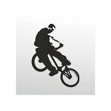 Folyo Sticker Bisiklet 60cm Uzunluk Siyah