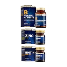 Nutraxin Biotin 5000 Mcg 30 Tablet, B Vitamin Complex 60 Tablet,