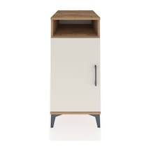 Kronos Komodin 3 Raflı Tek Kapaklı 44x59x96 Çam-aytaşı Atlas Çam