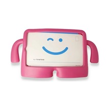Newface Apple İpad Pro 11 2021 Kılıf Karakter Tablet Silikon - Pembe Tablet Kılıfı