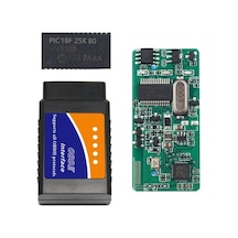 Obd2 Arıza Tespit Cihazı Elm327 Pic18f25k80 Entegre Bluetooth 1.5