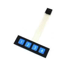 1x4 Membran Tuş Takımı - Keypad