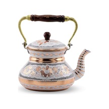 Royal Tek ıhlamur  Bakır Çaydanlık Bakır