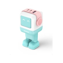 Nexode Uno 65w Hızlı Şarj Cihazı, Renkli Ve Çoklu Usb Girişleri