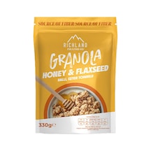 Rıchland Granola Yulaflı Ballı Ve Keten Tohumu 330g - 8 Adet Tarı