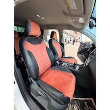 Seat Ateca Uyumlu Araca Özel Oto Koltuk Kılıfı 158545 Siyah-taba