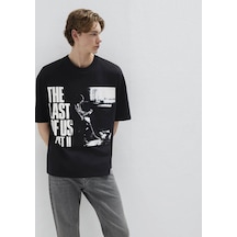 Mavi The Last Of Us Baskılı Siyah Erkek T-shirt M0613195-900