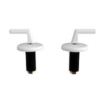 Klozet Kapak Menteşesi 2 Adet Üstten Sıkmalı Plastik