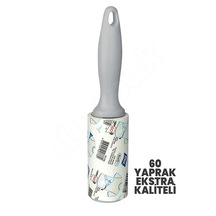 60 Yaprak Titiz Rollo Tüy Toplama Rulosu - Ekstra Güçlü Toz