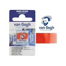 Talens Van Gogh Tablet Suluboya 1/2 Perm. Red Light- 370