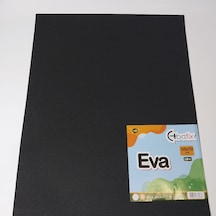 Bafix Eva Düz Renk 50x70 Siyah Çok Renkli