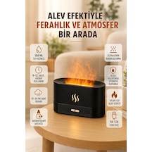Ultrasonik Aroma Difüzör 180 Ml Led Işıklı Hava Nemlendirici