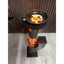 Pelet Soba - Roket Soba - Füze Soba - Cam Soba - Küçük Boy Tepsili Model Tdrtr
