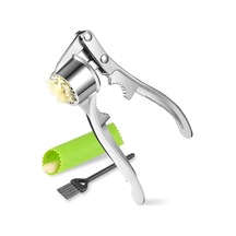 Sarımsak Presi 4'ü 1 Arada Paslanmaz Çelik Sarımsak Ezici Fındık Çok Renkli