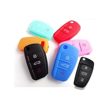 Audi Uyumlu A1 A3 A4 A6 Q3 Q6 Tt Anahtar Kilifi Slikon Anahtarlik 445400726