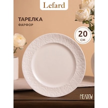 Lefard "meadow" Seramik Atıştırmalık Tabağı 20 Cm 376301894 Beyaz