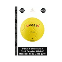 Delux Serisi Kulüp Okul Gençler Ht-200 Hentbol Topu 2 No 30 Çok Renkli