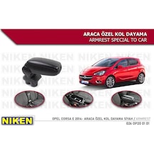 Opel Corsa E Kol Dayama Kolçak Vidasız Konsol