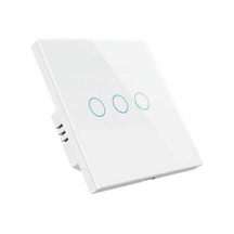 Dancemonkey Zigbee Tuya Ses Kontrollü Işık Fişi, Dokunmatik Duar Anahtarı, Ab 3 Rn Beyaz