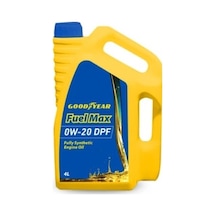 Goodyear 0W-20 Dizel Partikül Filtresine Uygun Tam Sentetik Motor Yağı 4 L