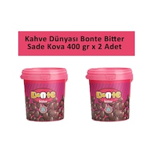 Kahve Dünyası Bonte Bitter Sade Kova 2 x 400 G