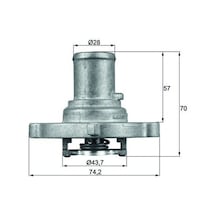 Termostat - Fiat Idea, Punto, Bravo, Stilo, Strada, Marea, Brava, Palio, Siena - Mahle-termostat-tı12287d