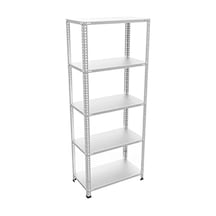 5 Katlı Galvaniz Çelik Raf - Depo, Arşiv, Kiler, Dosya, Market Rafı, Civatalı Raf Sistemi 31x93 Cm 200 Cm 0.70 Mm Diğer