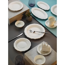 Aryıldız Ar248980 Sc Kate Platin Kahvaltı Takımı 32 Parça Gümüş
