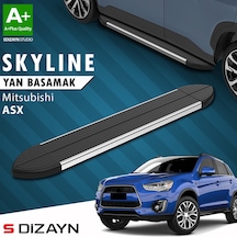 S-dizayn Mitsubishi Asx Skyline Krom Yan Basamak 183 Cm 2010 Üzeri A+ Kalite