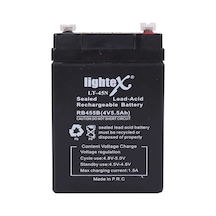 Mepa Lightex Lt-45 4v 5.5ah Işıldak Fener Aküsü Najmaddin Standart