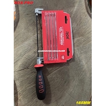 Rox Pro Ahşap Kesme Testeresi Pimli Kıl Testere Metal Kıl Testere Seti 6pcs 165mm