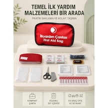 Araç Ve Ev İçin İlk Yardım Çantası Acil Set - Lisinya
