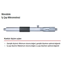 Werka Monoblok Iç Çap Mikrometre 200-225 Mm W3110-225