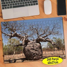İri Dallı Ağaç Doğa Manzarası 240 Parça Puzzle Yapboz-66537301