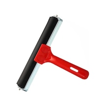 Kauçuk Baskı Merdanesi 15 Cm Metal 1 Adet Plastik Linol Baskı Merdanesi Silindir Rulo Merdane Vinil Baskı Yapıştı