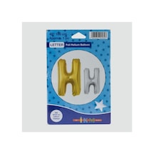 Sarı - 341 - Renkli 40x100 Harfli - Concepta - Folyo Balon