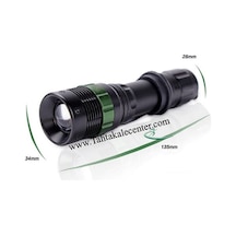 Watton Wt-012 Şarjlı El Feneri Çok Renkli