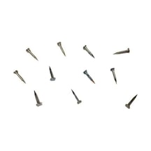 Klips, Menteşe, Ayağı Çivisi 9mm Çelik - Nikel 100gr 1