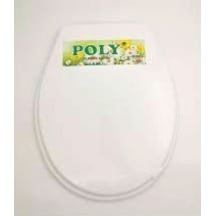 Beyaz Yumuşak Klozet Kapak Büyük Puf Go50604364900 Çok Renkli